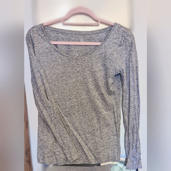 LOFT (Ann Taylor) size XS long sleeve model cotton t-shirt - Picture 1 of 5